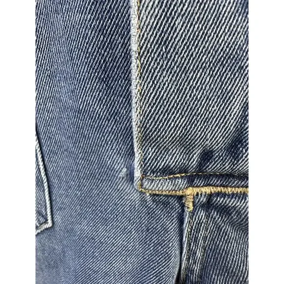 Citizens of Humanity Distressed Marta Denim Jumpsuit Blue Jean Coveralls Small - Picture 13 of 16